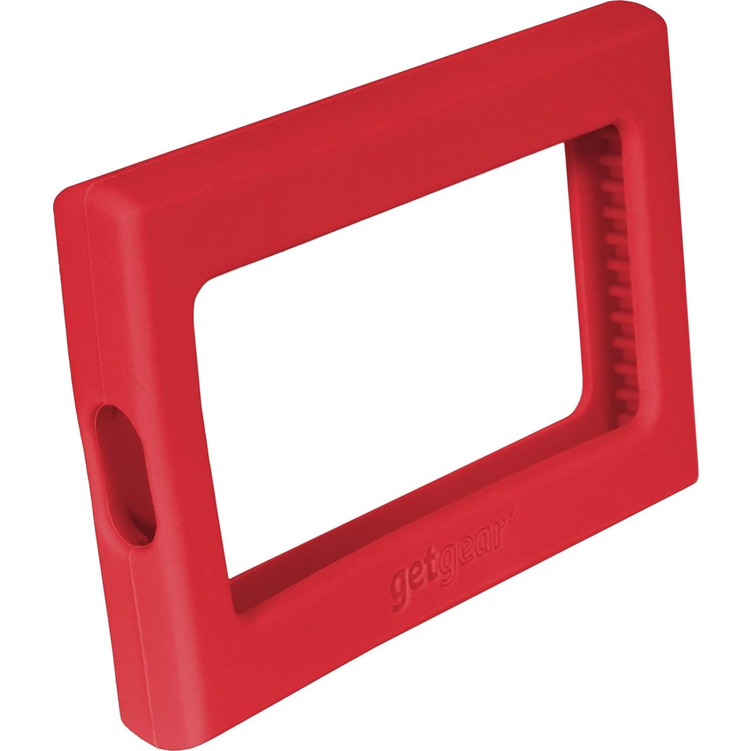 Parachoques de Silicona GETGEAR para SSD Samsung T7 - Rojo