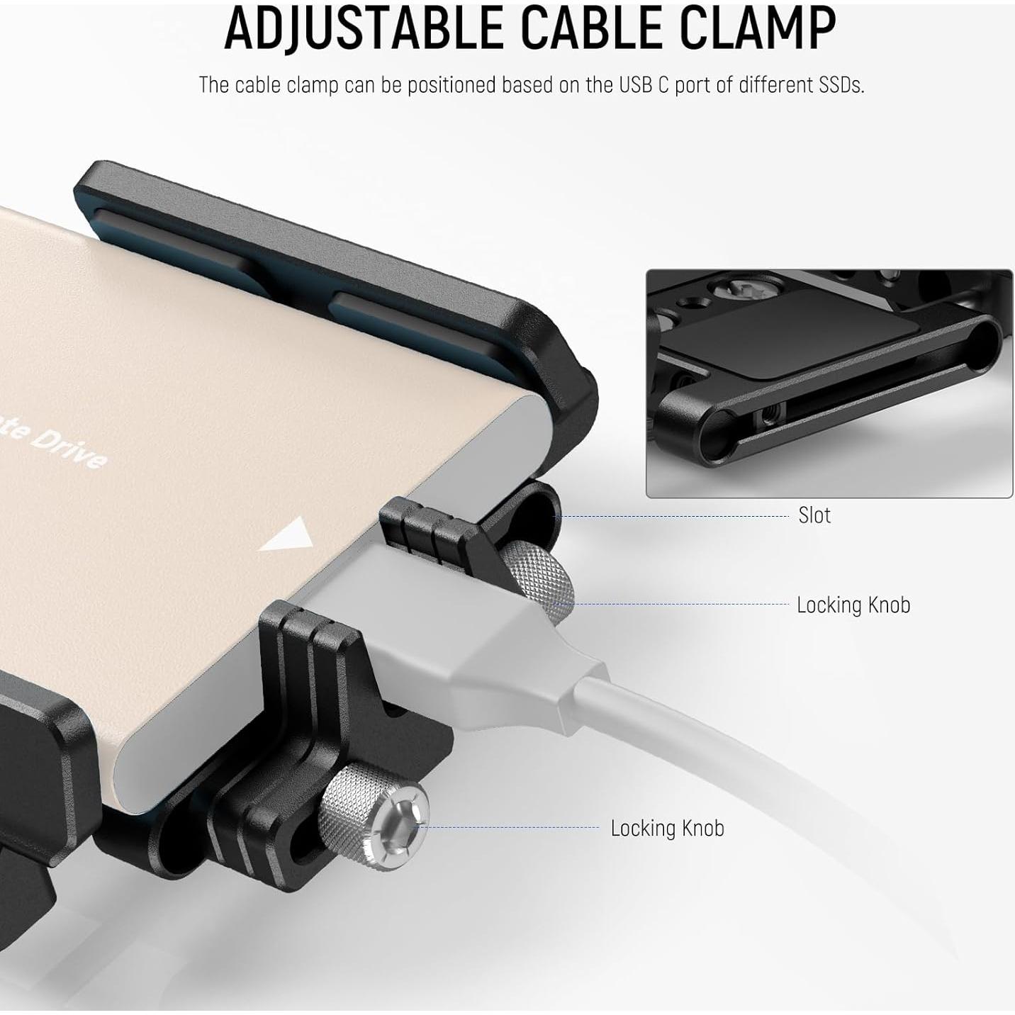 Soporte Universal para SSD NEEWER UA035 Ajustable 40-65mm