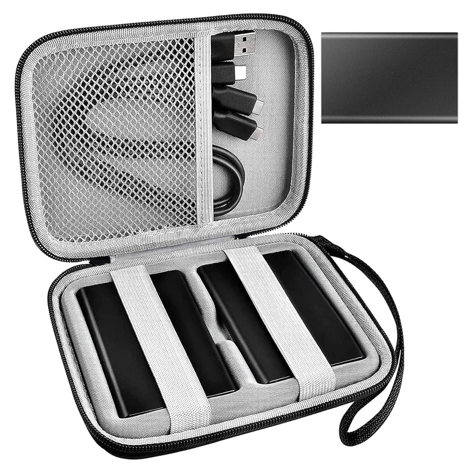 Funda de Transporte para SSD Samsung T7 y T7 Touch - Negra