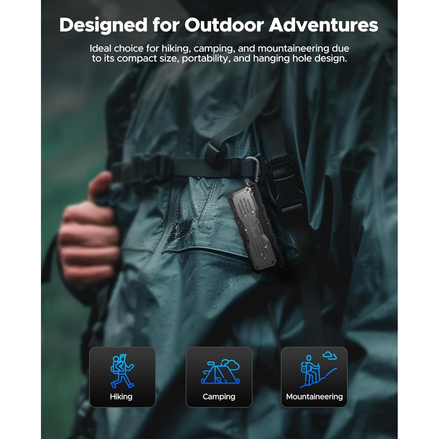 ORICO SSD Externo 2TB O20 USB 3.0 Resistente Impermeable