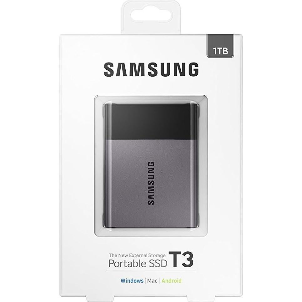 Samsung T3 SSD Portátil 1TB USB 3.1 - Rápido y Seguro