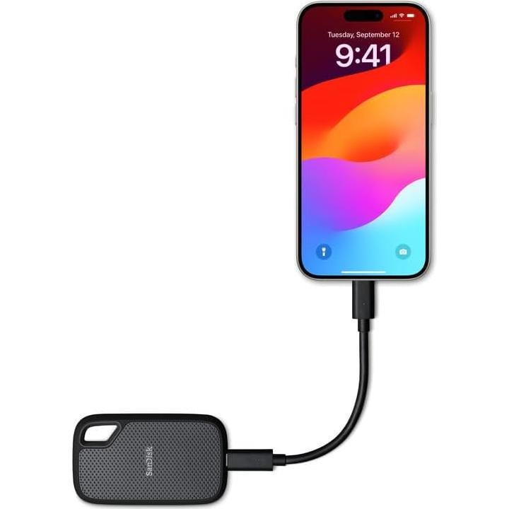 SanDisk Extreme SSD Portátil 2TB USB-C Negro