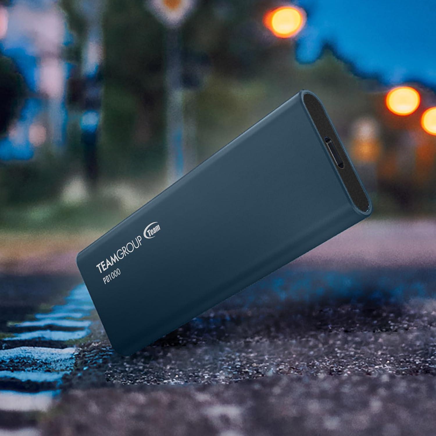 Disco Duro Sólido Externo TEAMGROUP PD1000 2TB USB 3.2 IP68