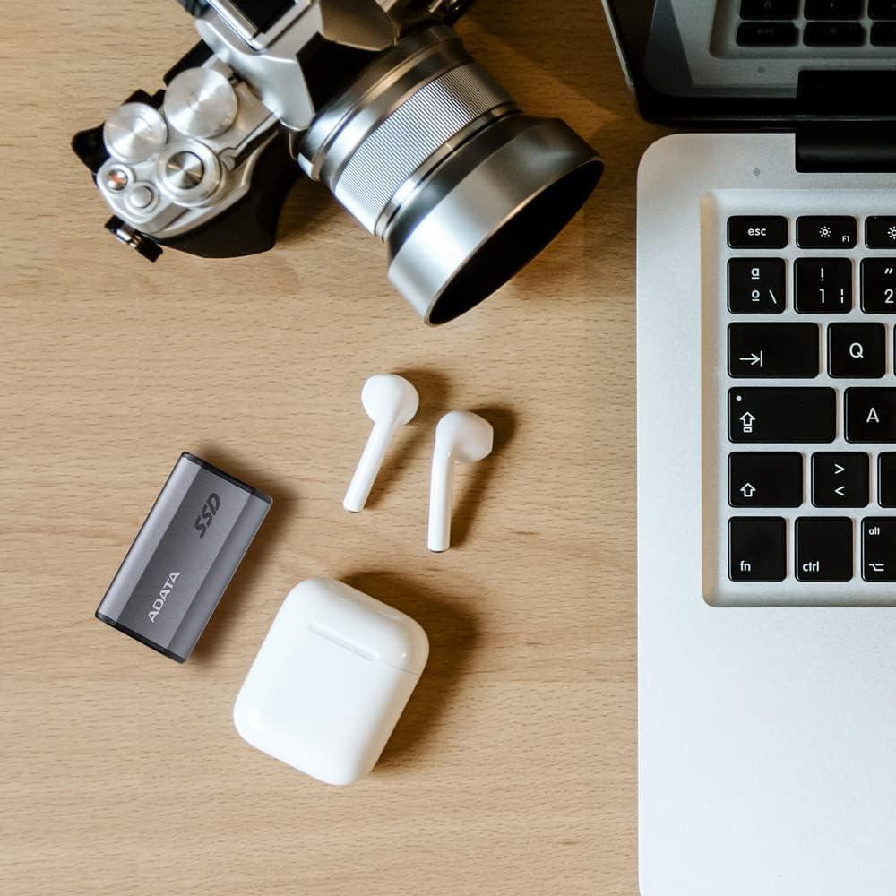 SSD Portátil ADATA SE880 1TB USB 3.2 Gen 2x2 Titanio