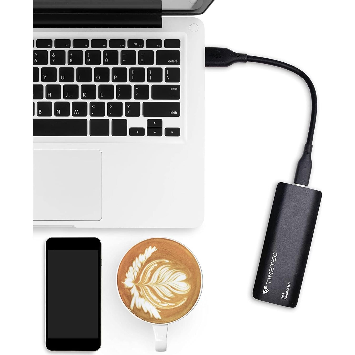 SSD Externo Portátil Timetec 2TB USB 3.2 Gen2 550MB/s