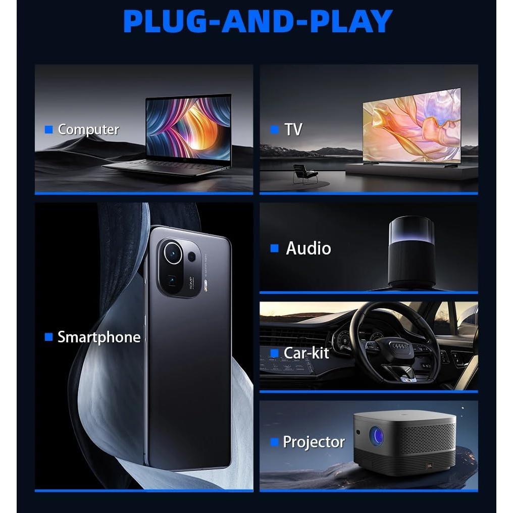 KingSpec SSD Externo 2TB USB 3.2 Tipo A/C - 540MB/s