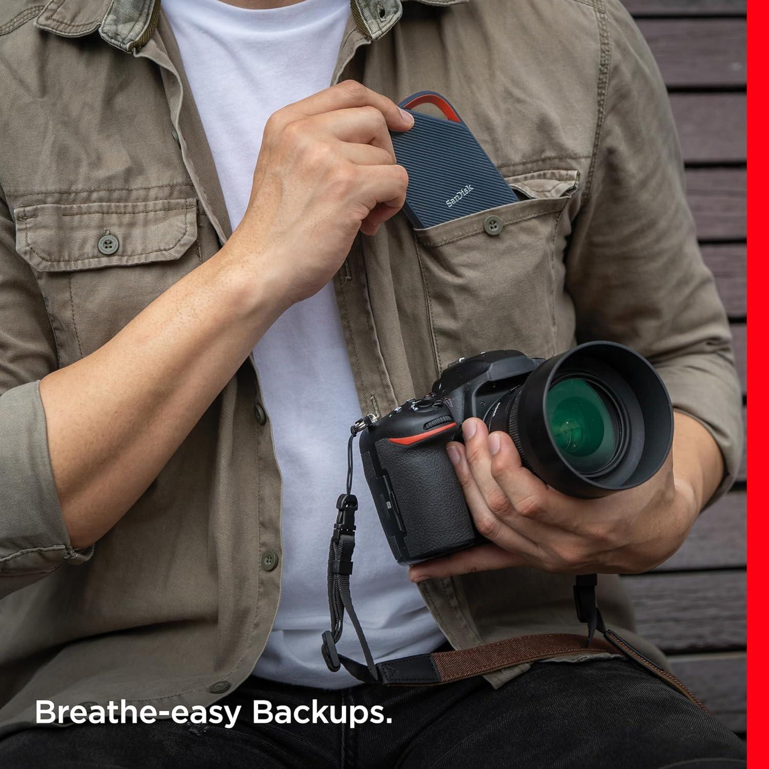 SanDisk Extreme PRO SSD Portátil 4TB USB4 3800MB/s Negro