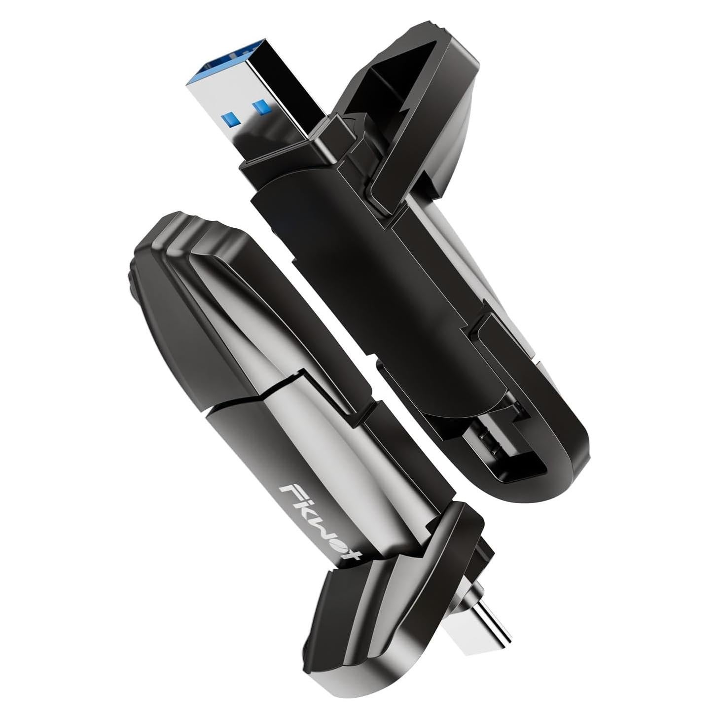 Unidad Flash SSD Externa Fikwot FU386 256GB USB 3.2 Tipo C