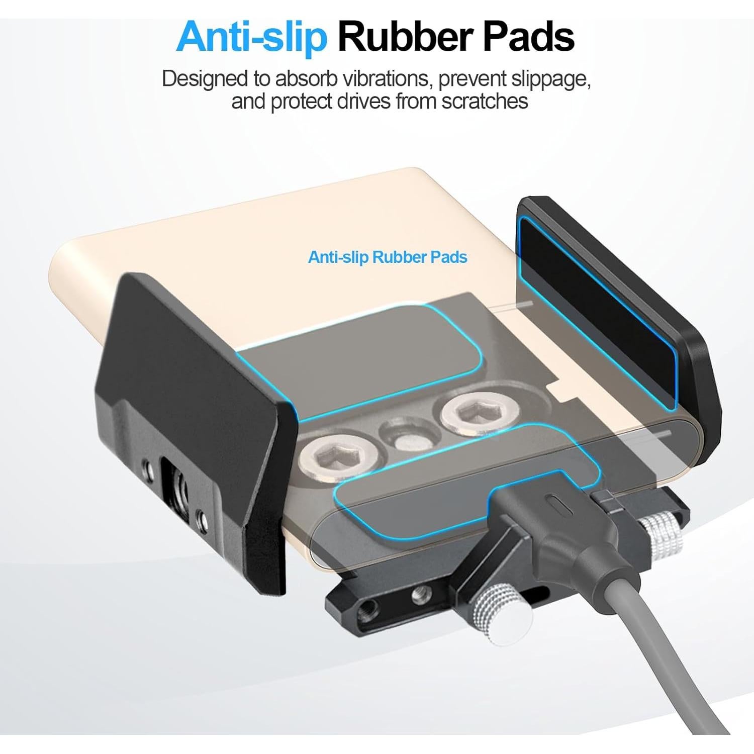 Soporte de Montaje EMART para SSD Ajustable 40-65mm