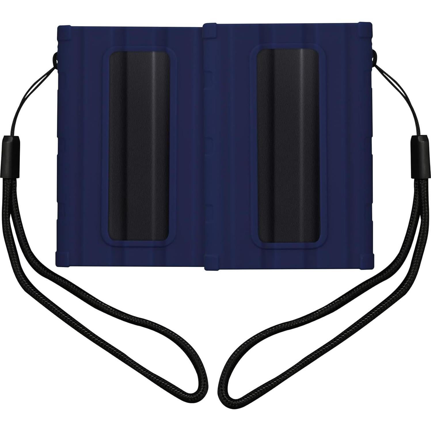 Funda de Silicona kwmobile para Samsung SSD T7 Shield - Azul