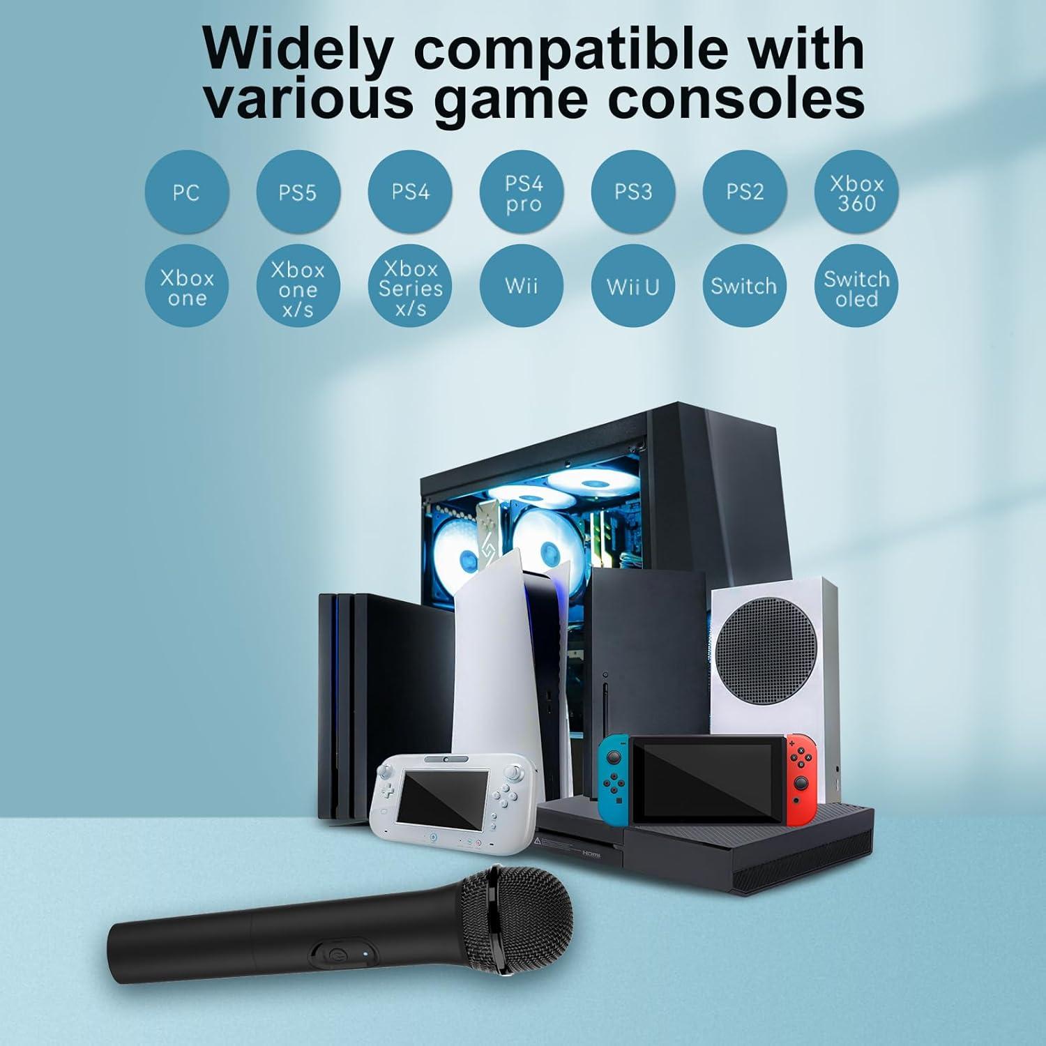 Micrófono Inalámbrico USB HONCAM Dinámico de Mano 153g