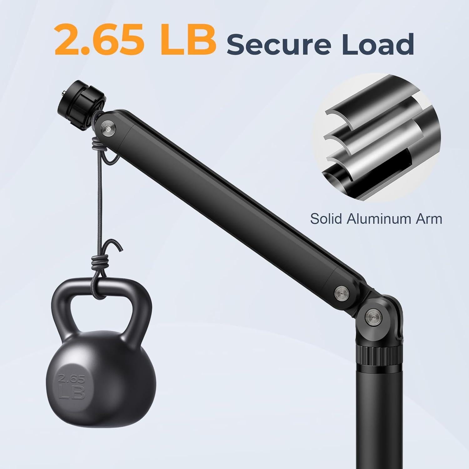 Soporte de Micrófono de Escritorio YS-Z2 Ajustable 1.2 kg