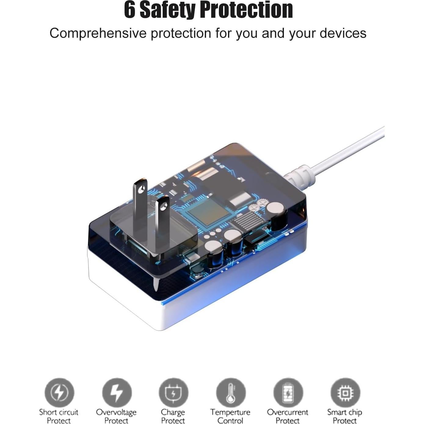 Cargador SOLICE 18W para TP-Link Deco X55, X20, M4, M5
