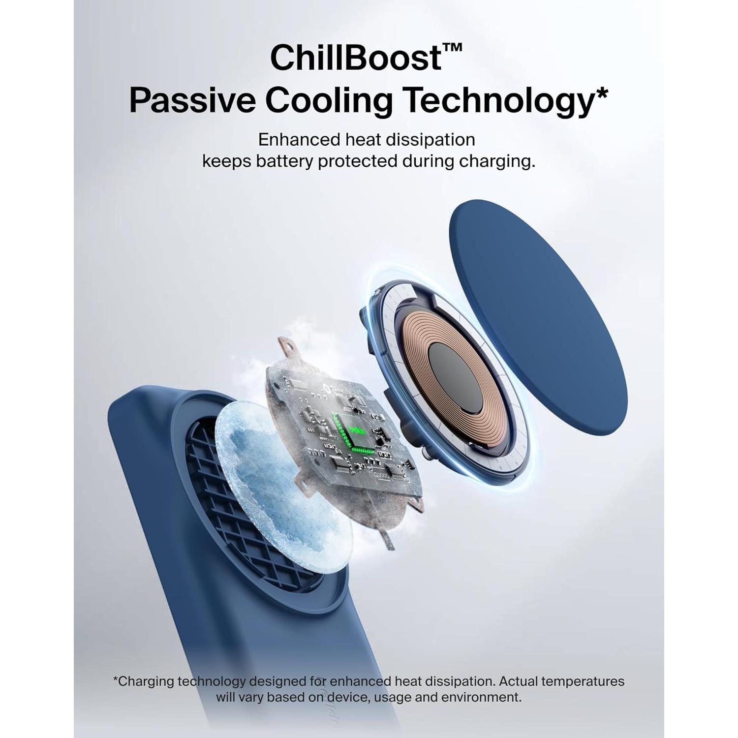 Cargador Inalámbrico Magnético Belkin 25W 2-en-1 para iPhone