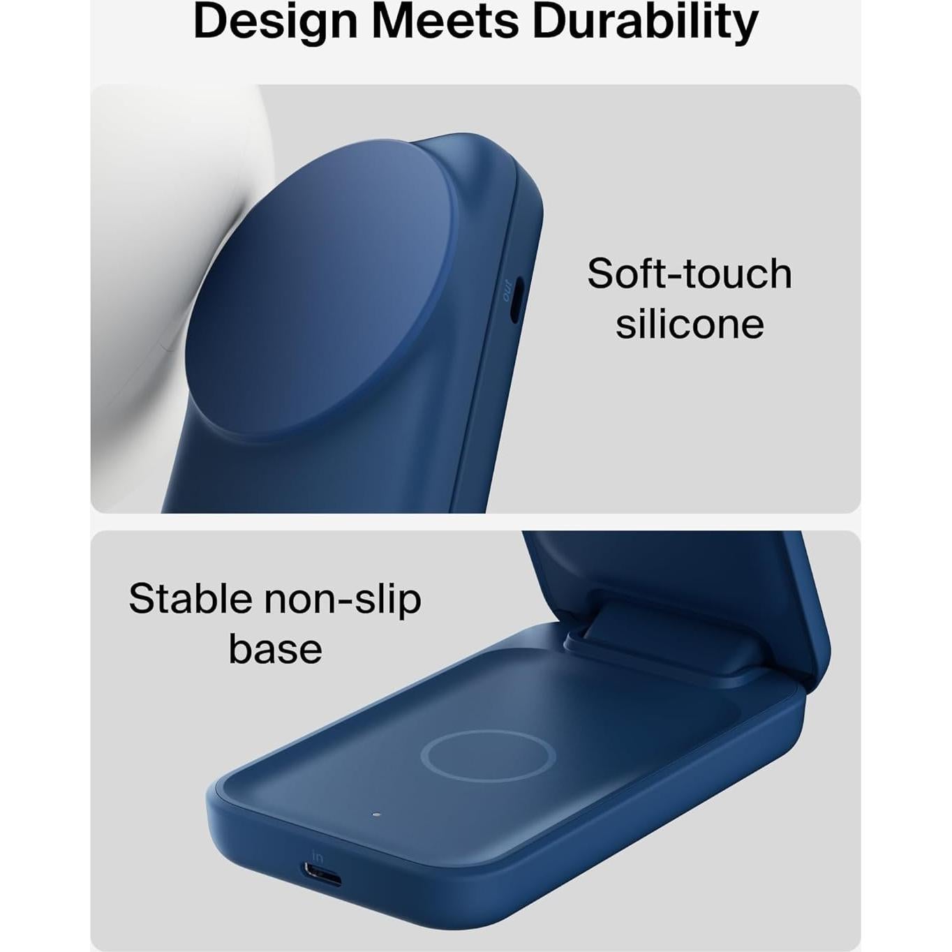 Cargador Inalámbrico Magnético Belkin 25W 2-en-1 para iPhone