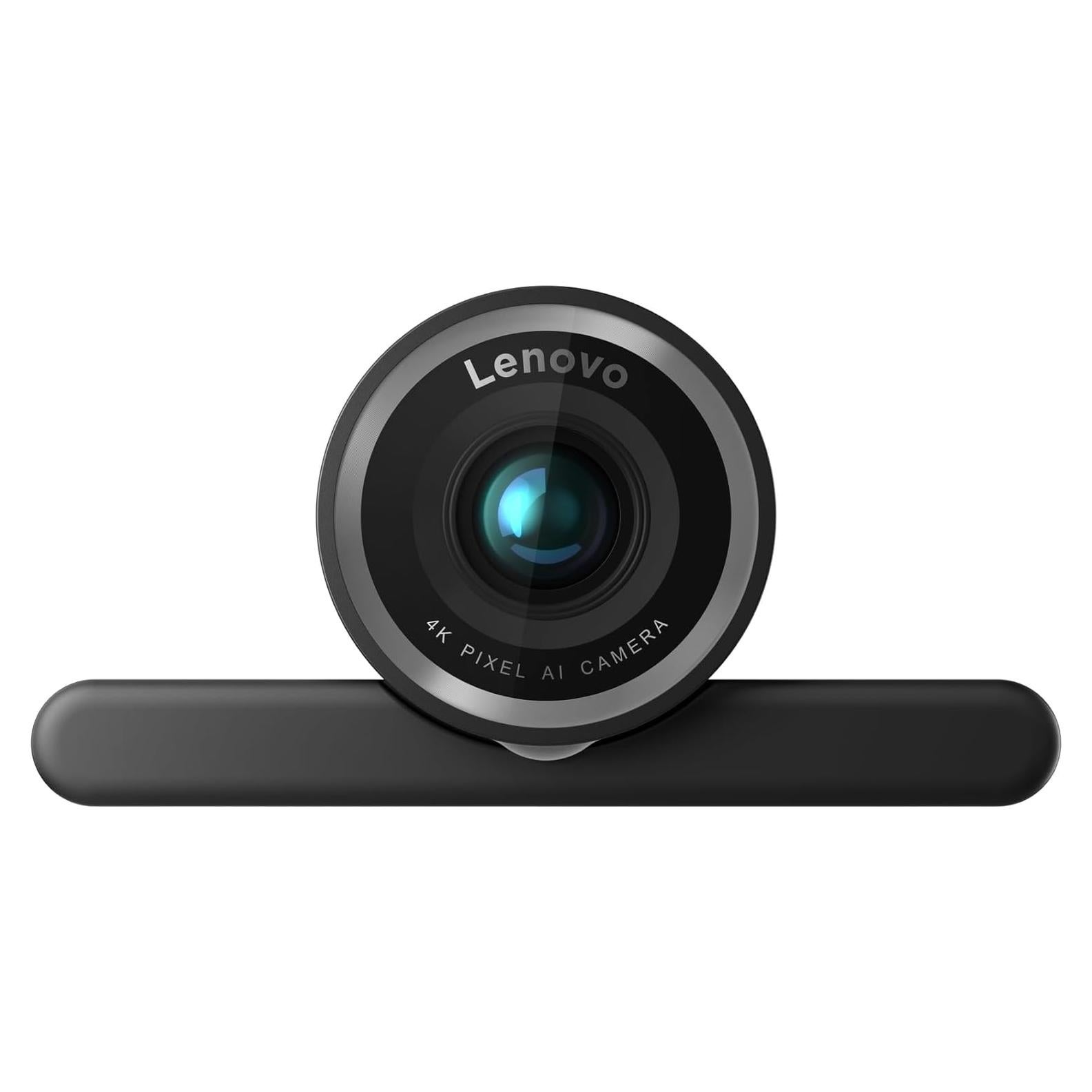 Webcam Pro 4K Lenovo con AI, Micrófono y Certificación Teams