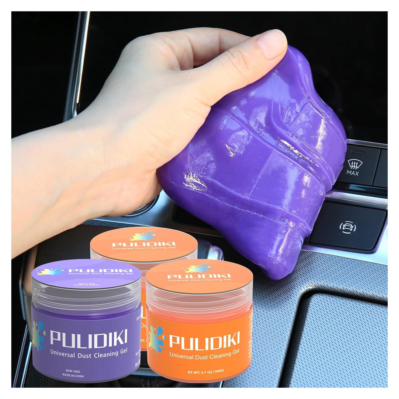 Gel de Limpieza PULIDIKI para Autos y Teclados - 2 Unidades