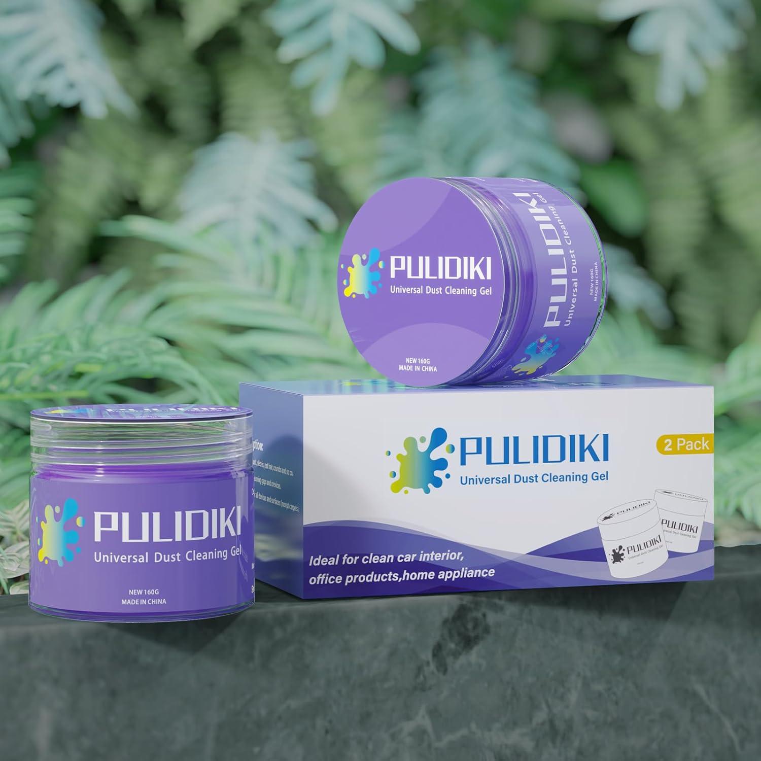 Kit de Limpieza para Autos PULIDIKI - Gel y Masilla Reutilizable