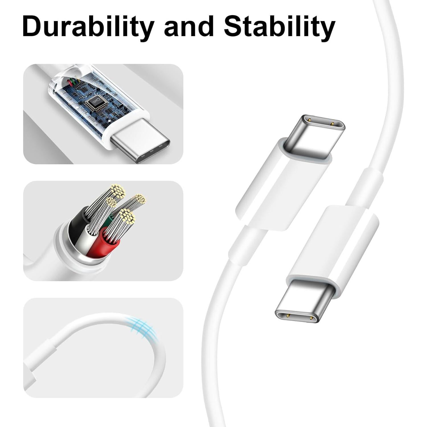 Cargador de Coche Rápido Coreykin 43W USB C Doble Puerto