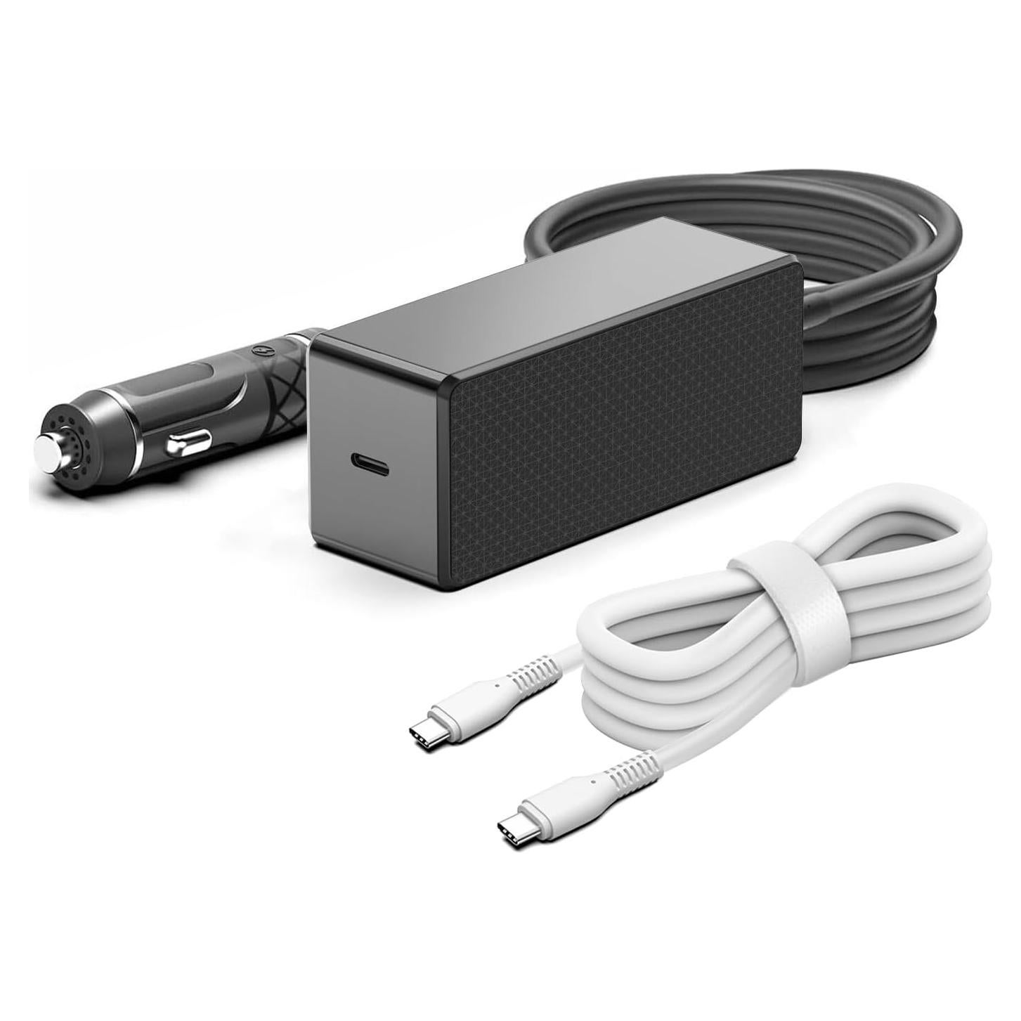 Cargador de Coche USB-C HKY 140W para Laptop PD3.1 12V-24V