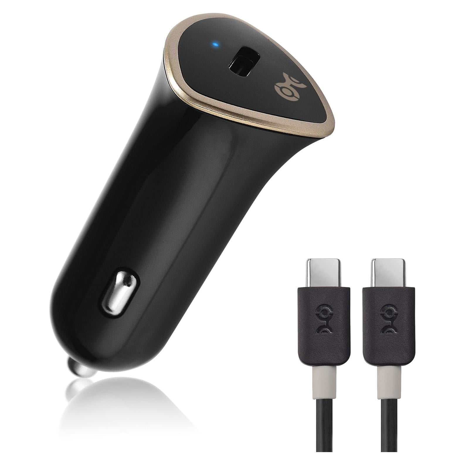 Cargador de Coche USB-C 15W 3A Cable Matters con Cable 1m