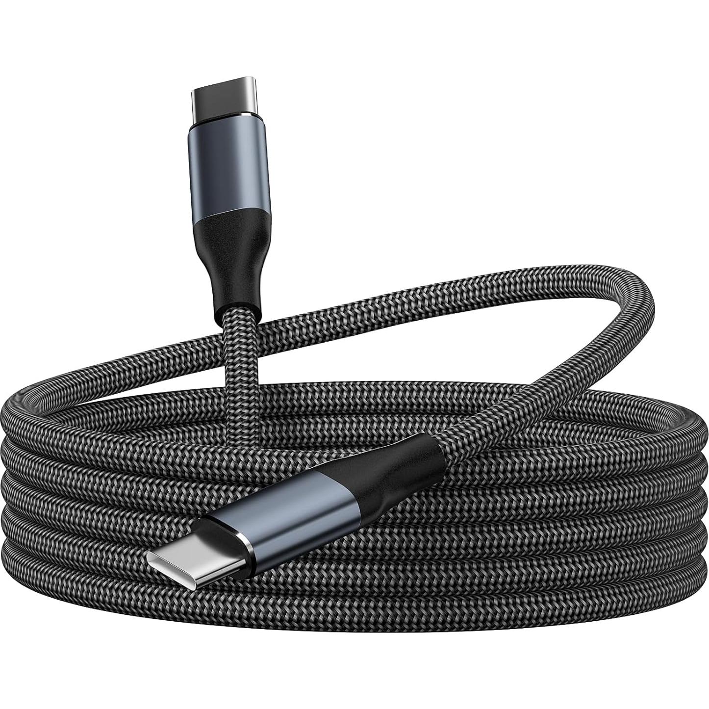 Cable USB C a USB C 60W 1.5m + 2m Carga Rápida Foshan