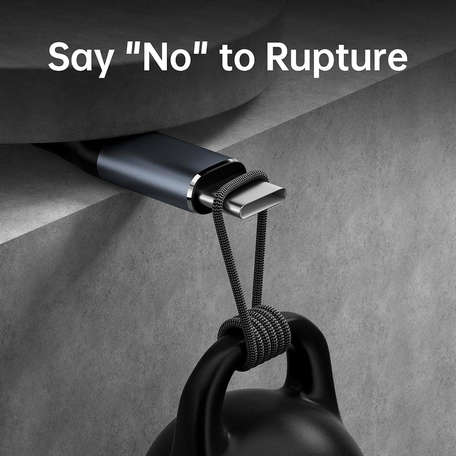 Cable USB C a USB C 60W 1.5m + 2m Carga Rápida Foshan