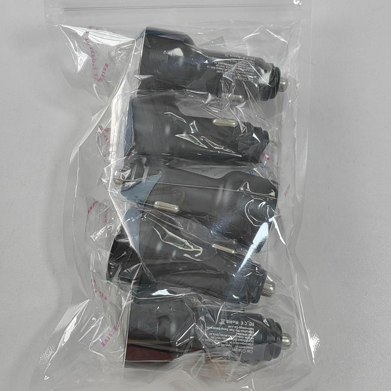 Cargador de coche USB C 65W Avatcen - Paquete de 5