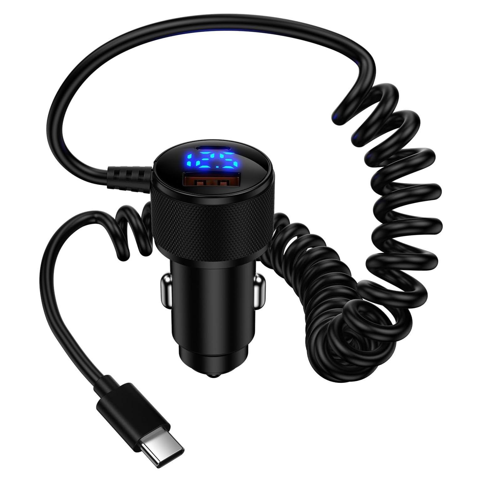 Cargador de coche 78W USB C Samsung con cable 3.3FT