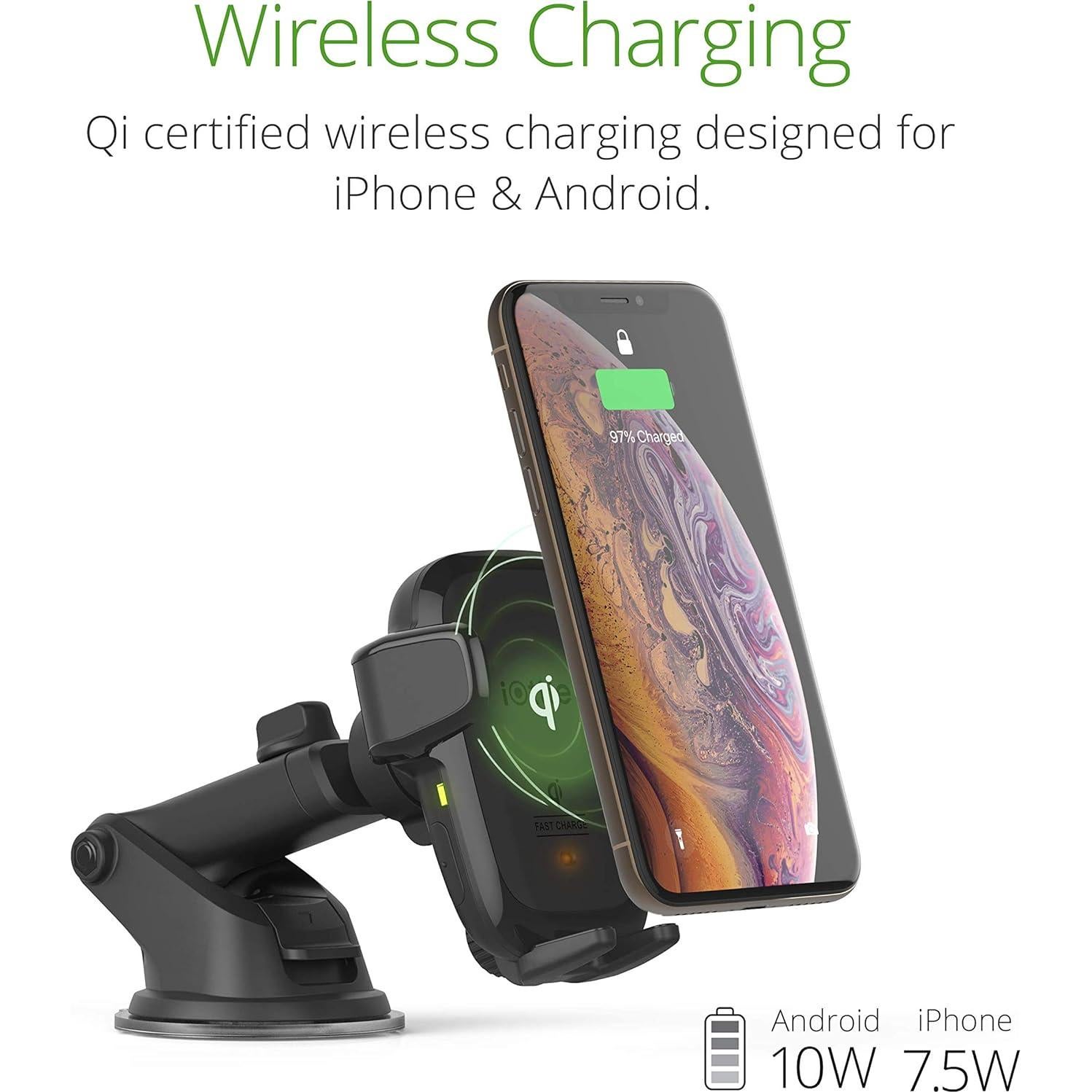 Soporte Cargador Inalámbrico para Auto iOttie Auto Sense Qi