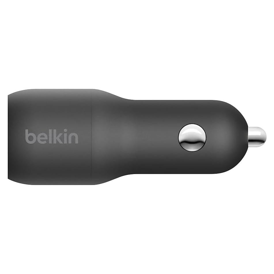 Cargador de coche Belkin 37W USB-C y USB-A con cable Lightning