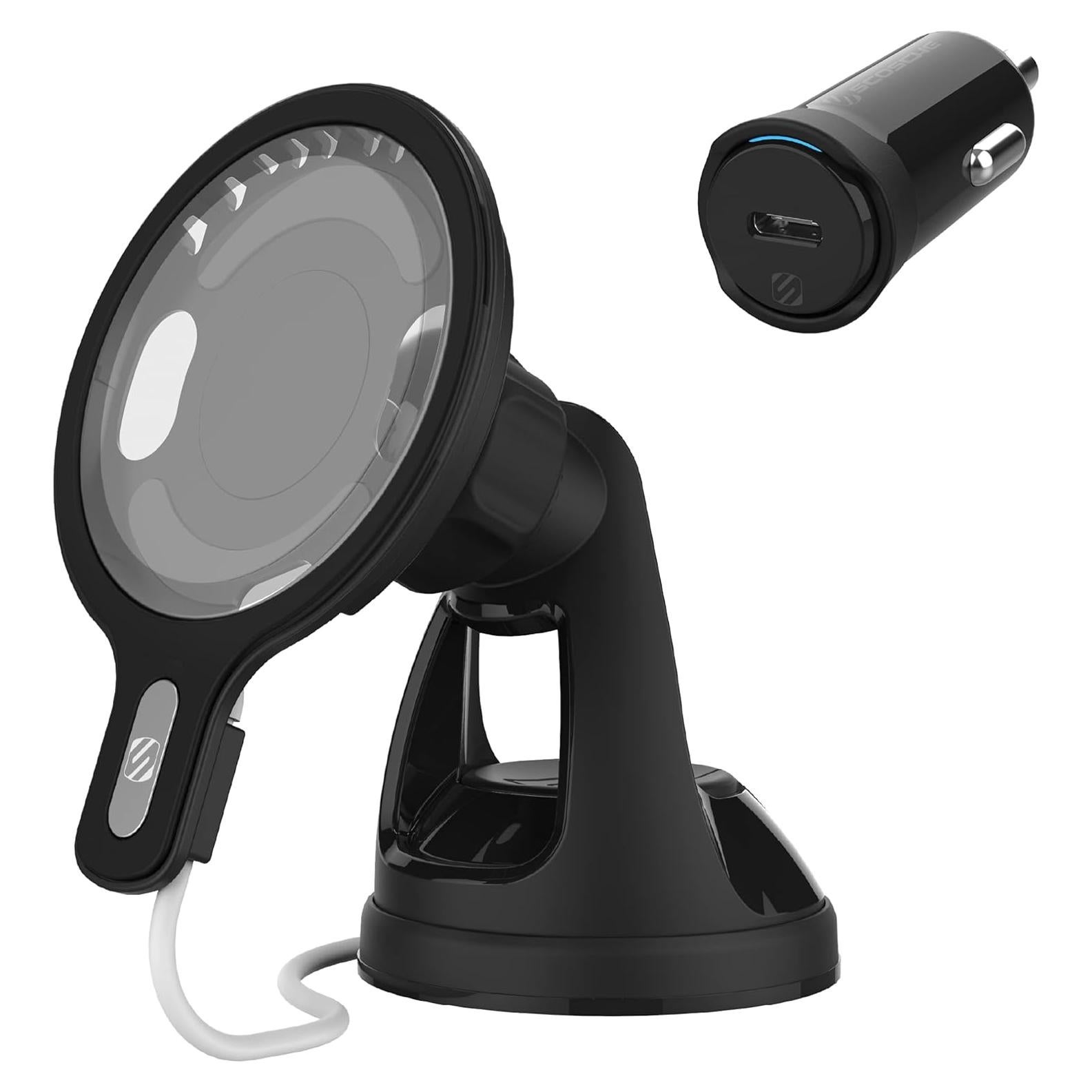 Soporte de Ventosa para Cargador MagSafe Scosche MSHWDPD20 Negro
