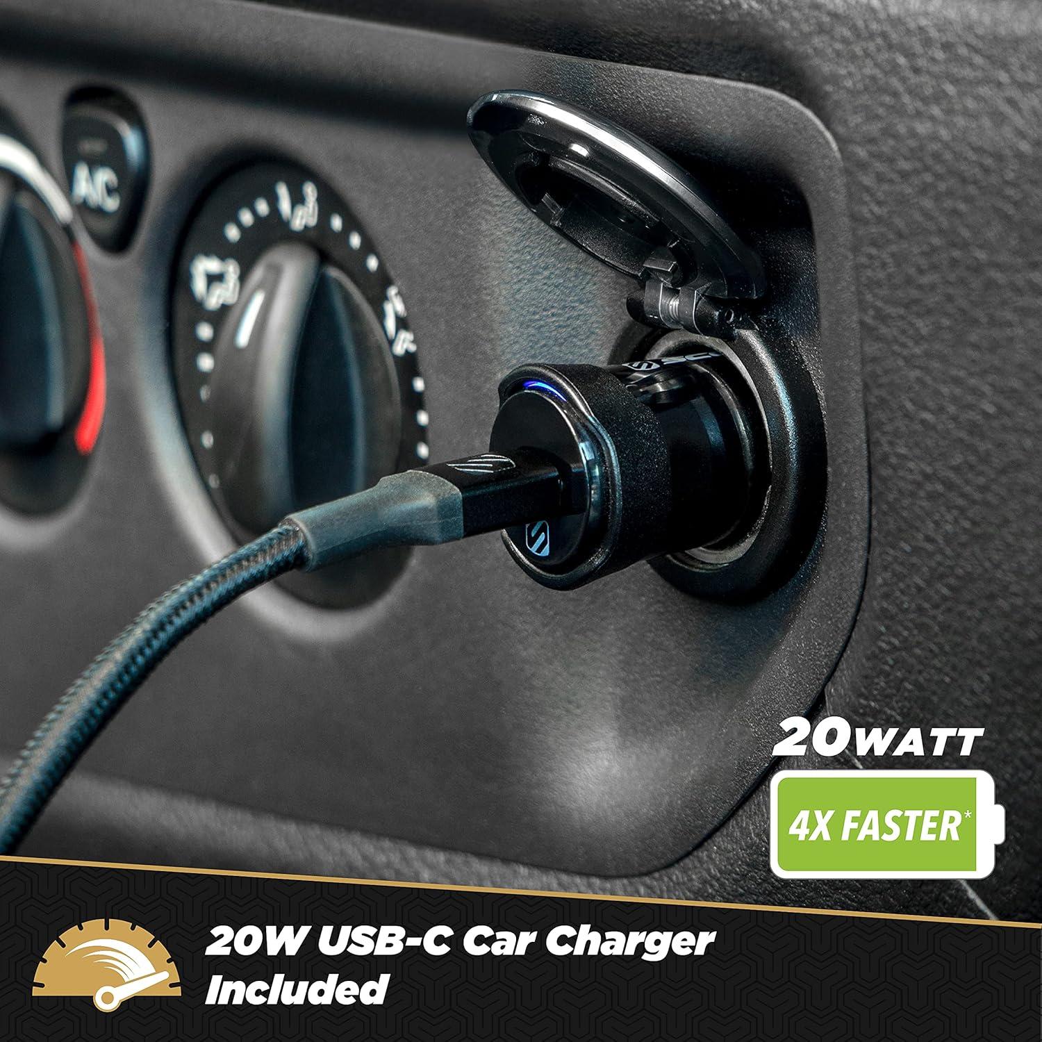 Soporte de Ventosa para Cargador MagSafe Scosche MSHWDPD20 Negro