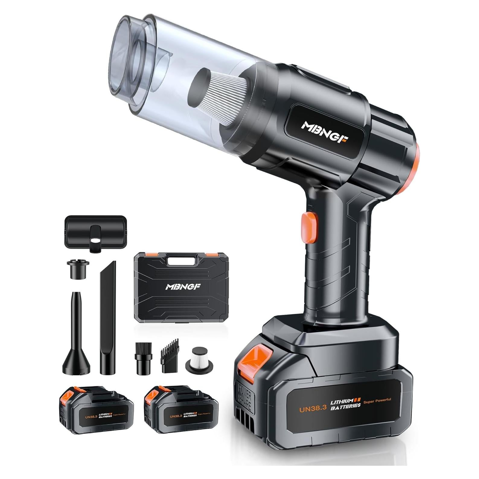 Aspiradora de Coche Portátil MBNGF X9 ULTRA 35000PA Inalámbrica