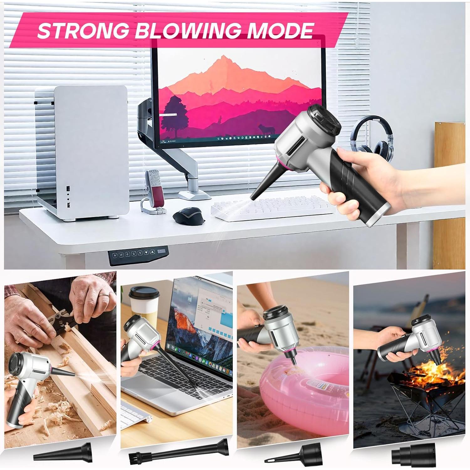 Aspiradora de Coche PeroBuno HL-133 Portátil 180W Sin Cable