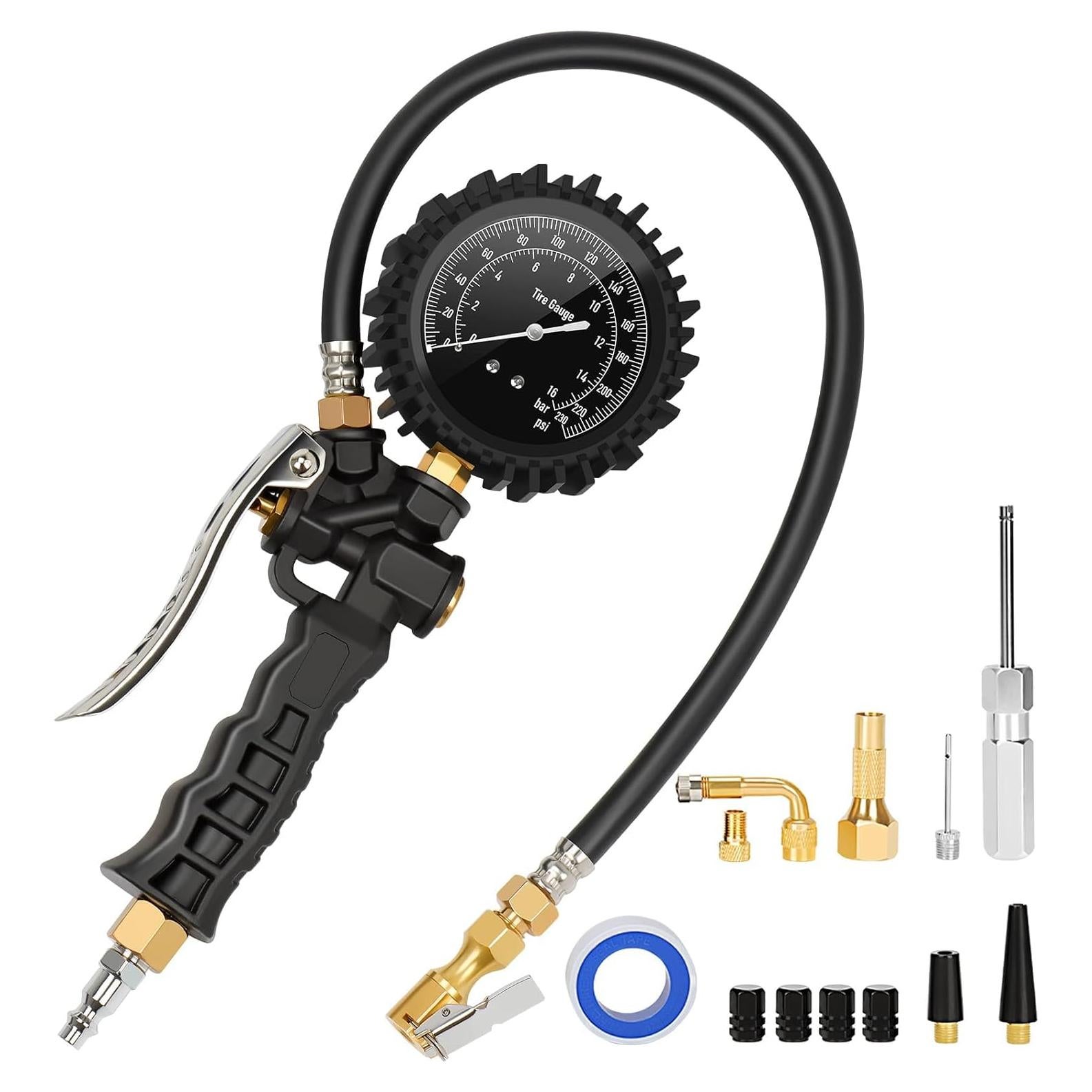 Medidor de Presión de Neumáticos AstroAI con Inflador 230 PSI