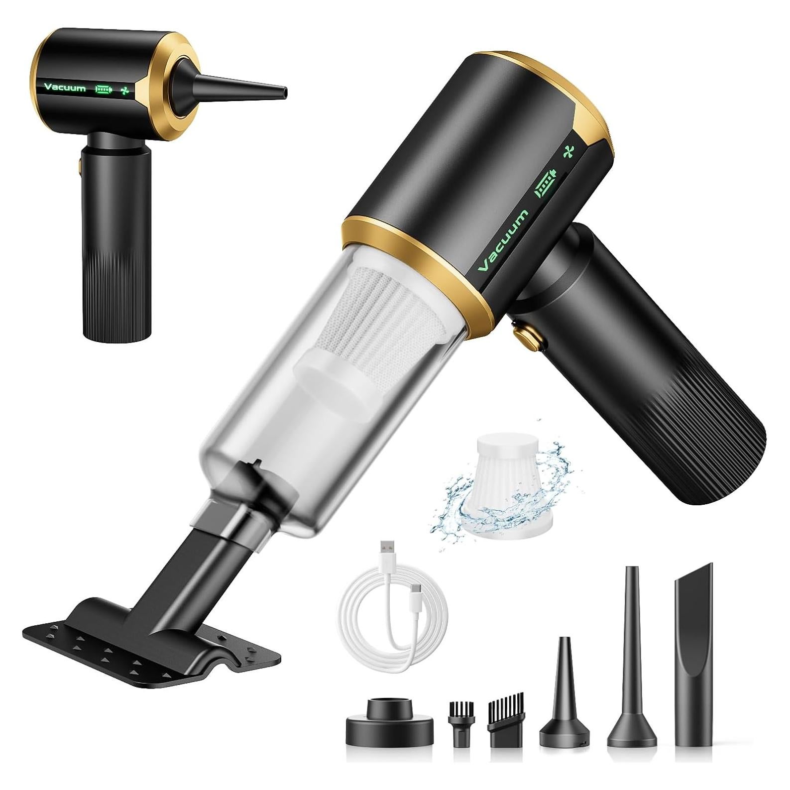 Aspiradora de Mano Inalámbrica JIXINMIYUE HX-606 16000Pa HEPA