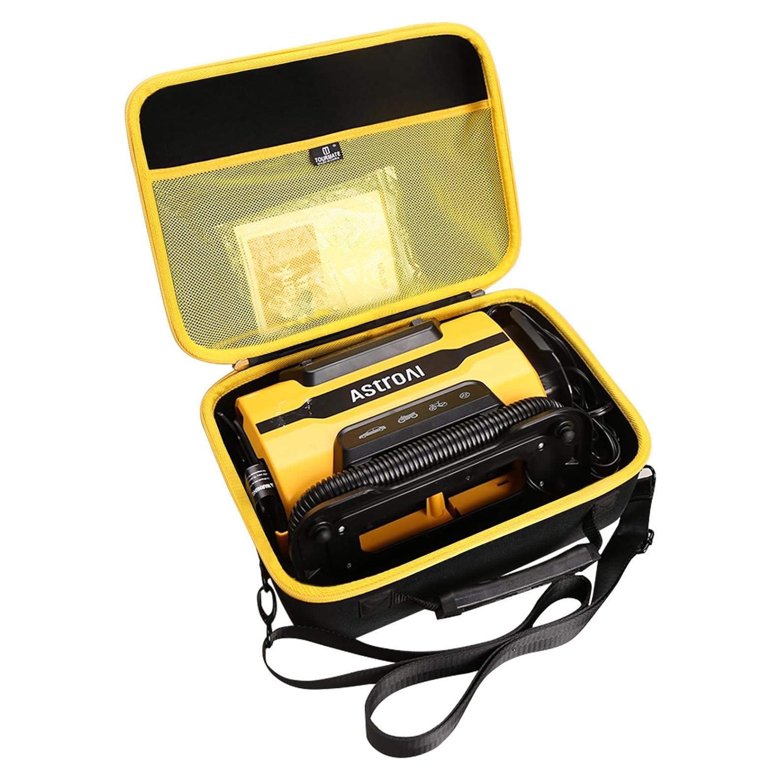 Funda Dura EVA para Inflador de Neumáticos AstroAI 150PSI