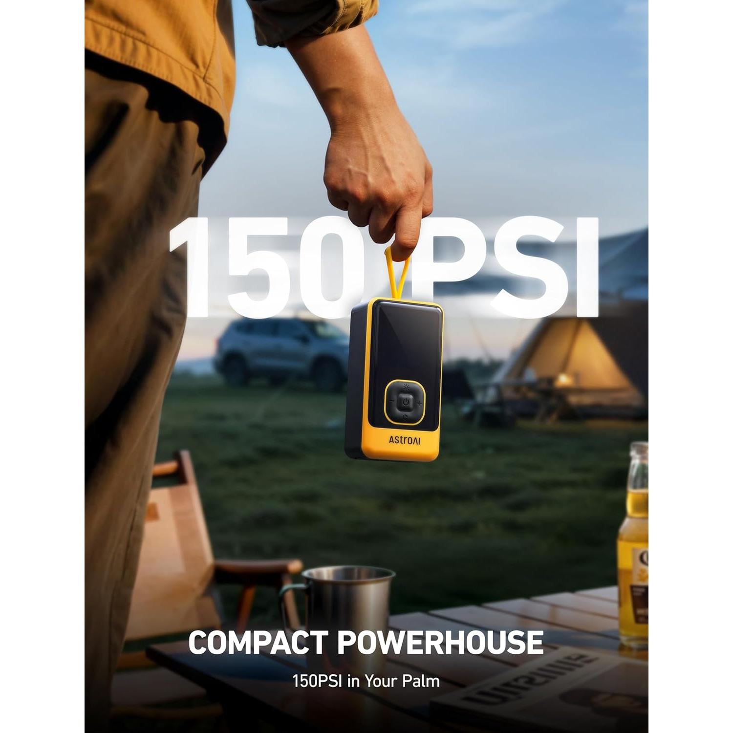 Compresor de Aire Portátil AstroAI L7 150PSI Inalámbrico