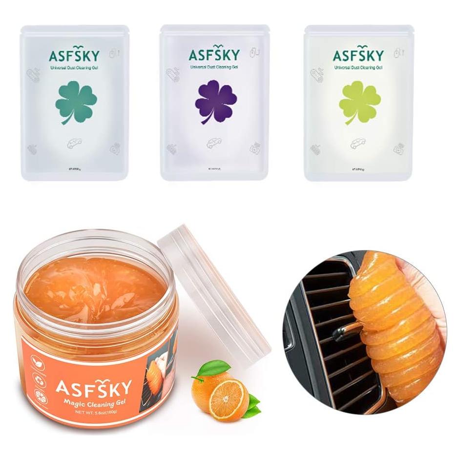 Gel de Limpieza para Coche ASFSKY - Multiusos y Reutilizable