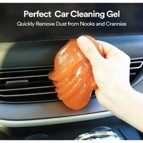 Gel de Limpieza de Autos SOLASTA Naranja Reutilizable Ecológico