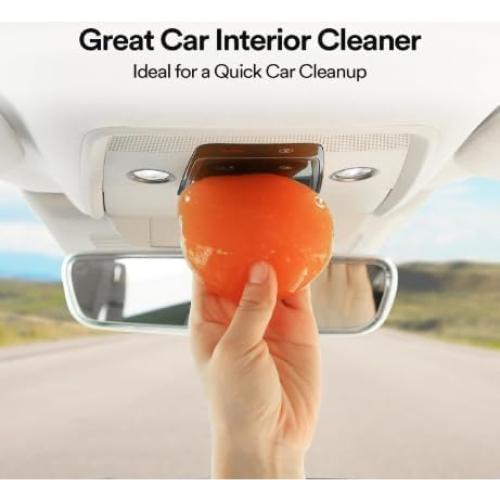 Gel de Limpieza de Autos SOLASTA Naranja Reutilizable Ecológico