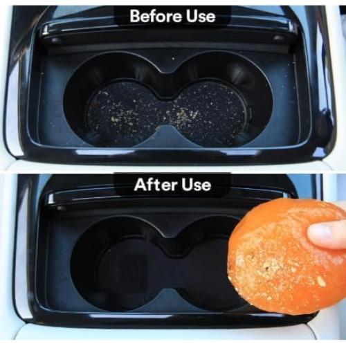 Gel de Limpieza de Autos SOLASTA Naranja Reutilizable Ecológico