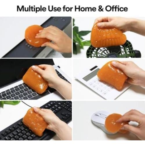 Gel de Limpieza de Autos SOLASTA Naranja Reutilizable Ecológico