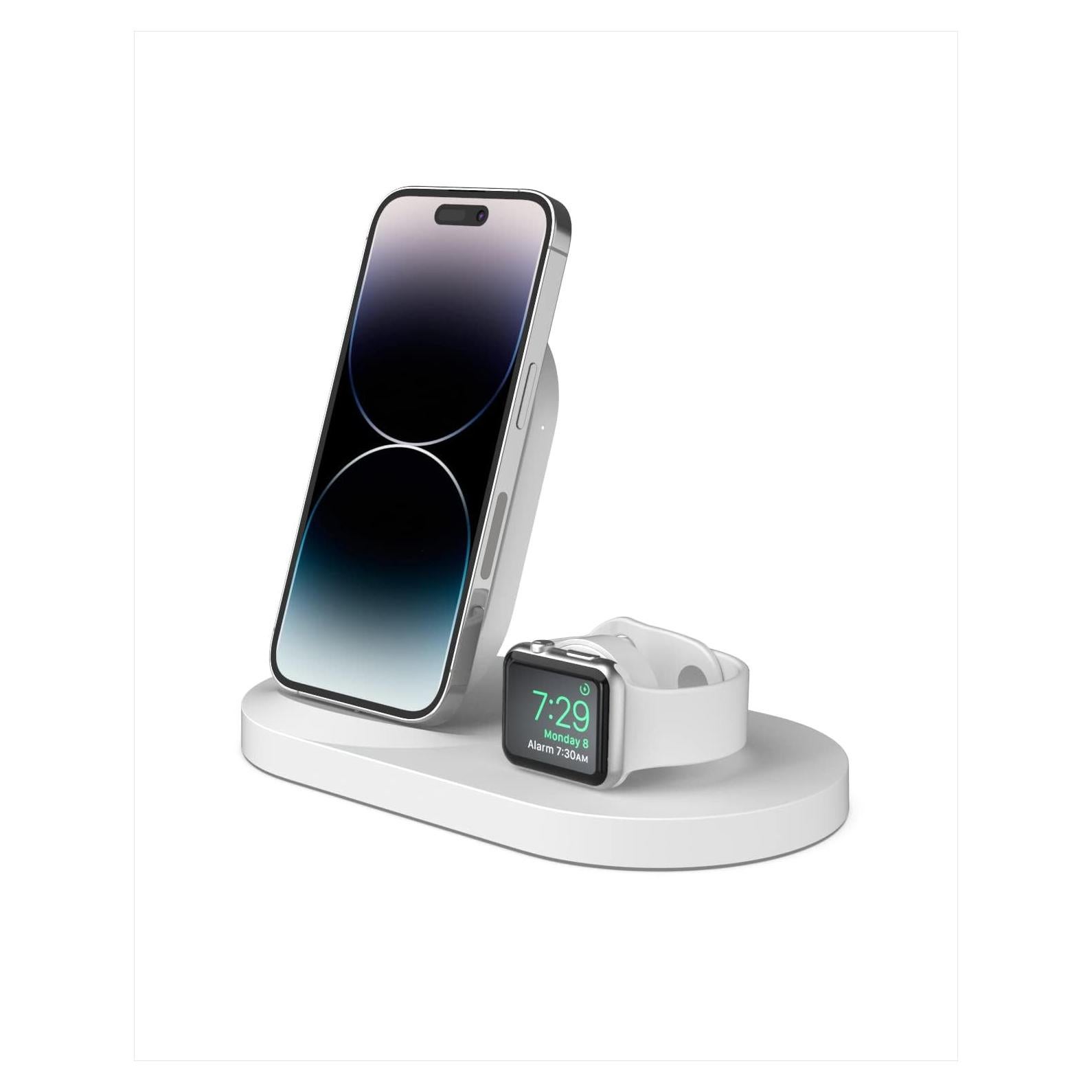 Base de Carga Inalámbrica Belkin 3 en 1 para iPhone y Apple Watch