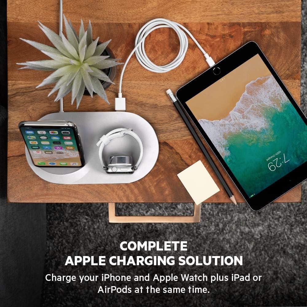 Base de Carga Inalámbrica Belkin 3 en 1 para iPhone y Apple Watch