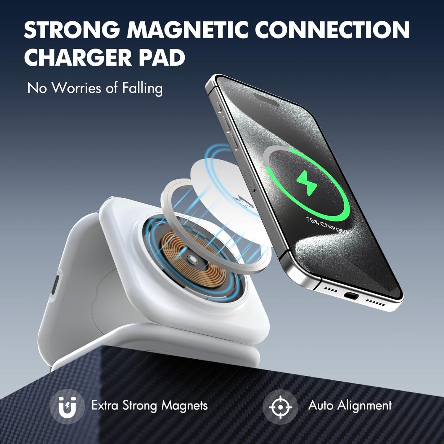 Estación de Carga Inalámbrica 3 en 1 Smile Station W322 25W