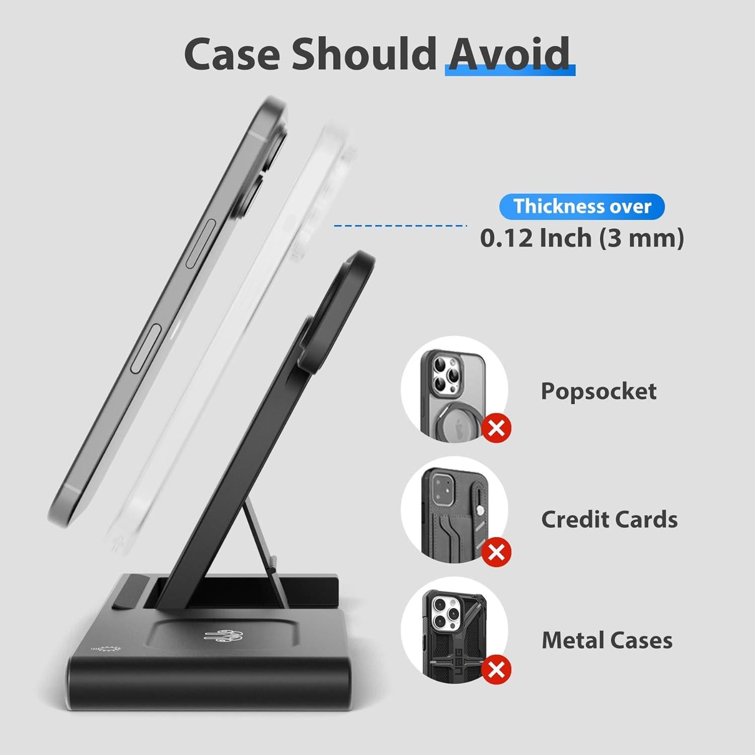 Cargador Inalámbrico 3 en 1 SMILE STATION para iPhone y Apple
