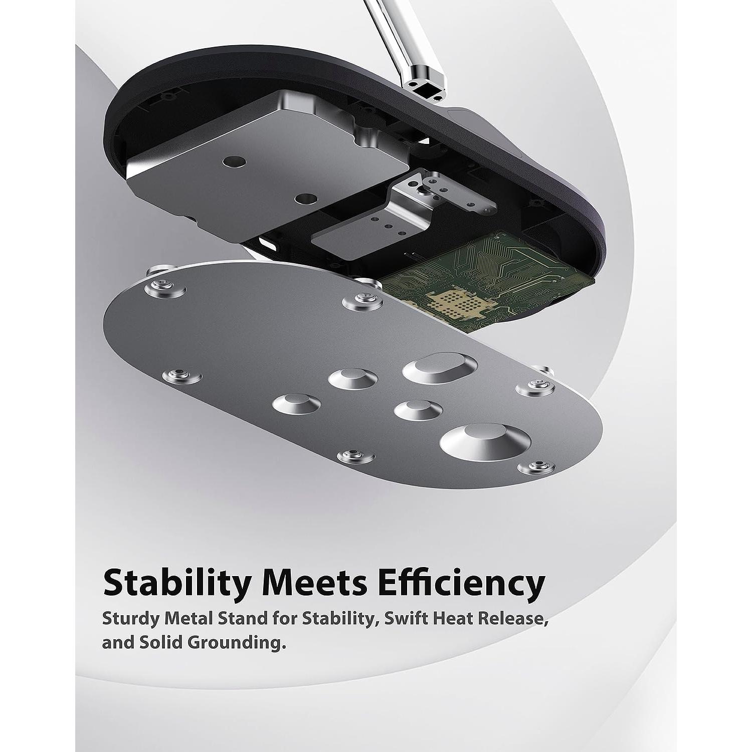 Estación de Carga Inalámbrica 3 en 1 HOLAMI para iPhone, Apple Watch y AirPods