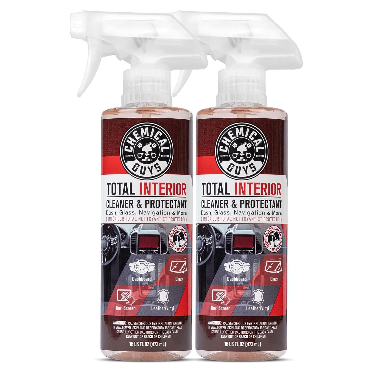 Limpiador Interior Total Chemical Guys 2 Paquete 16 oz Cereza Negra